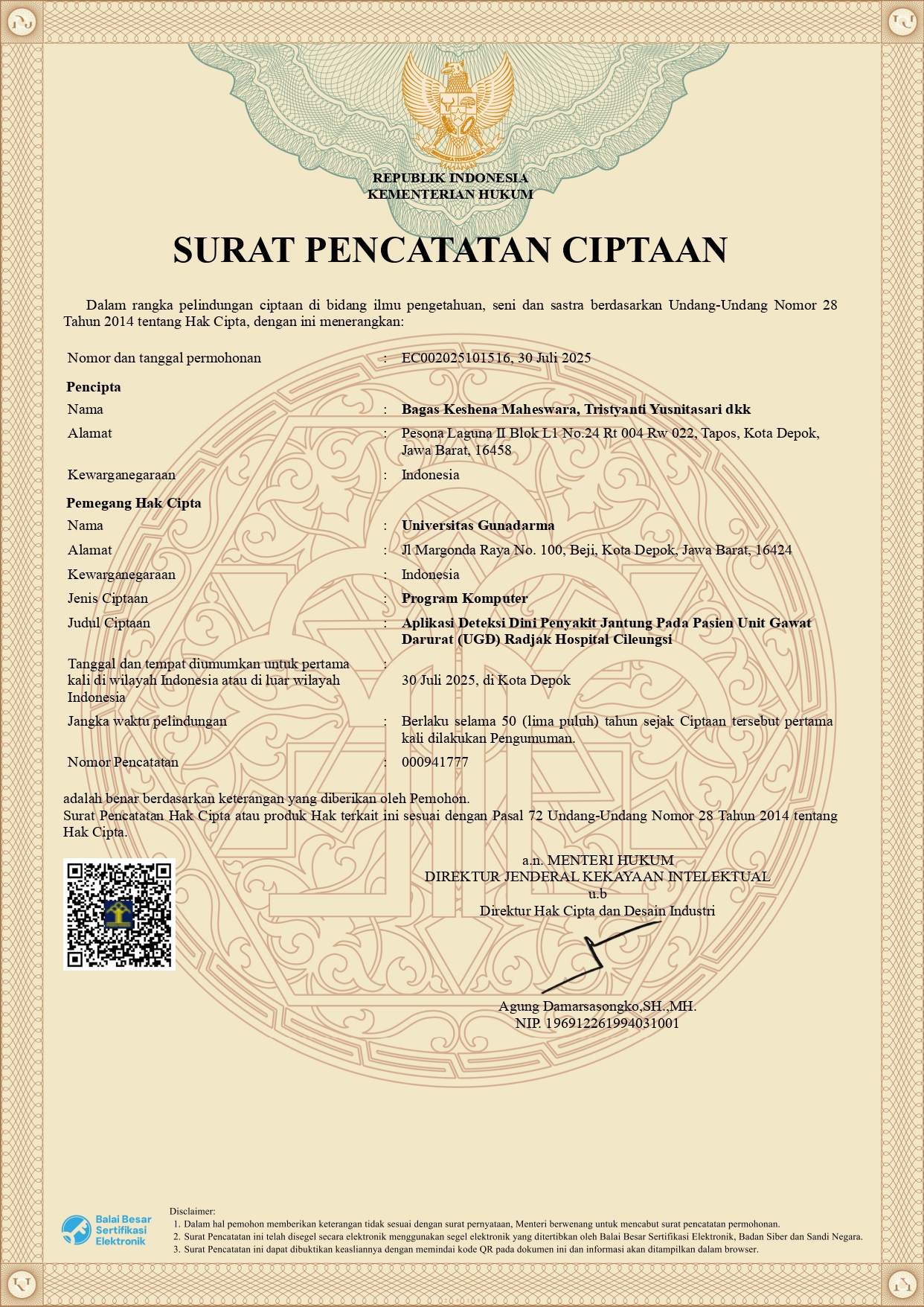 award